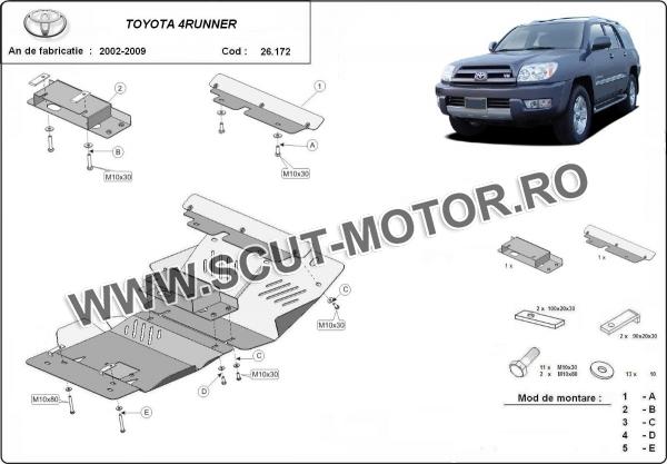 Scut motor din aluminiu Toyota 4Runner 3