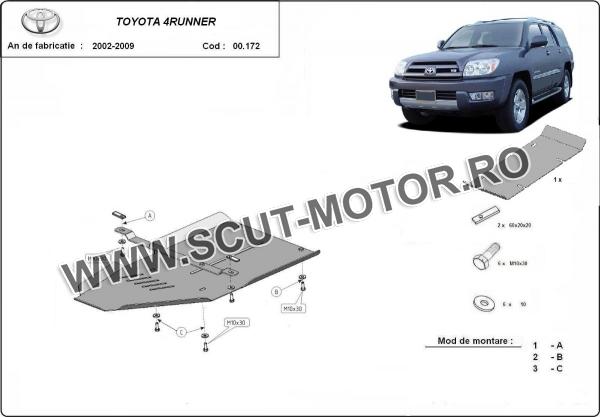Scut cutie de viteză din aluminiu Toyota 4Runner 3