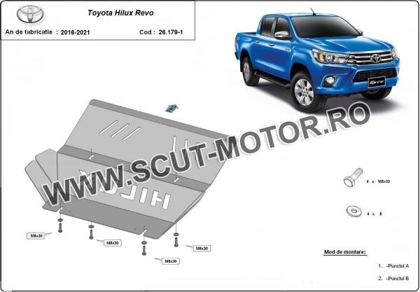 Scut radiator din aluminiu Toyota Hilux Revo 3