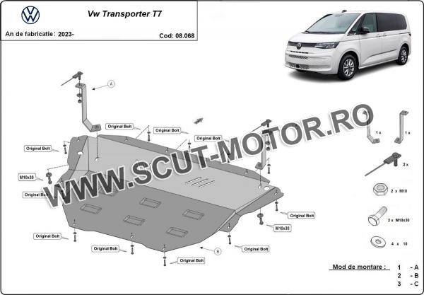 Scut motor Volkswagen Transporter T7 3