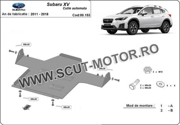 Scut cutie de viteză automată Subaru XV 3