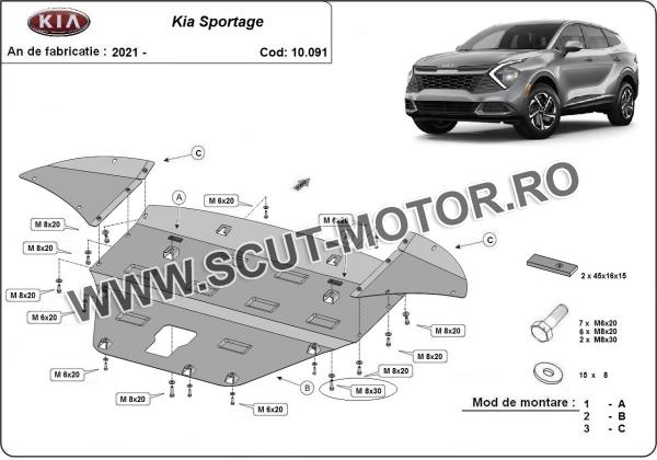 Scut motor Kia Sportage 3