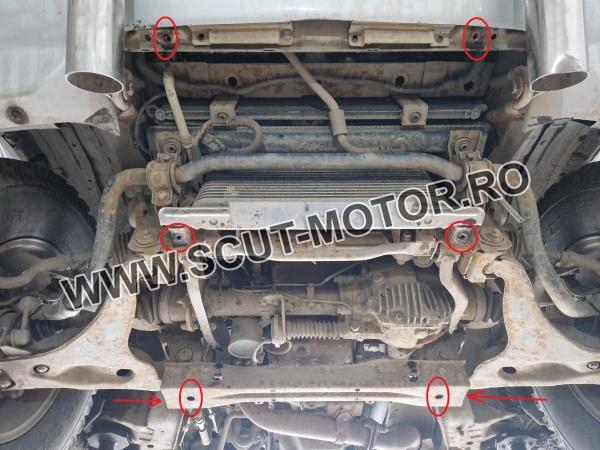Scut motor și radiator Mitsubishi Pajero 3 (V60, V70) Vers 2.0 4