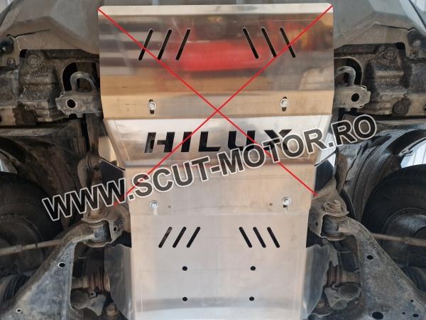 Scut motor din aluminiu Toyota Hilux Invincible 6