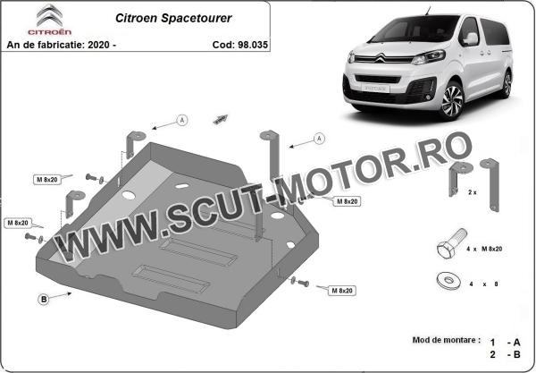 Scut rezervor AdBlue Citroen Spacetourer 3