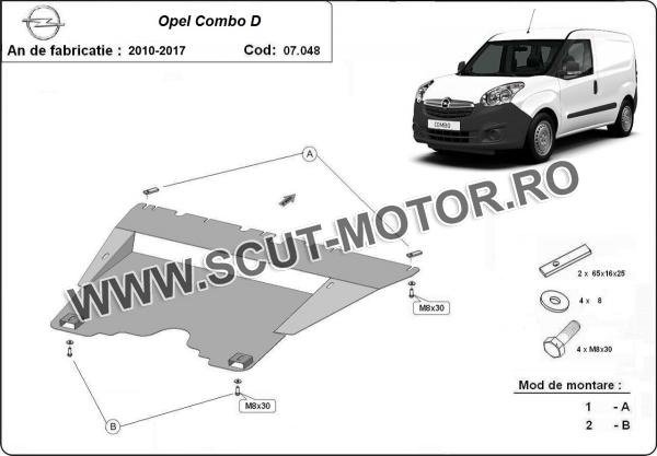 Scut motor Opel Combo 3
