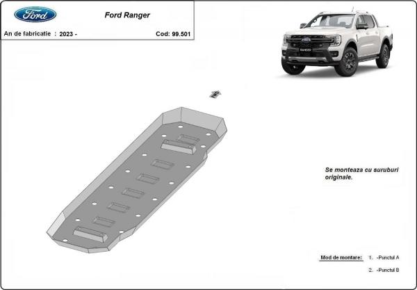 Scut rezervor Ford Ranger 3