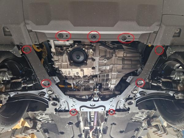 Scut motor din aluminiu Dacia Duster - 4x4 5
