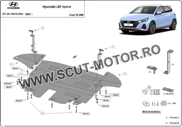 Scut motor Hyundai i20 Hybrid 3