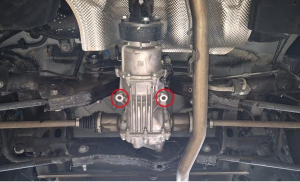 Scut diferențial din aluminiu Dacia Duster 4x4 4
