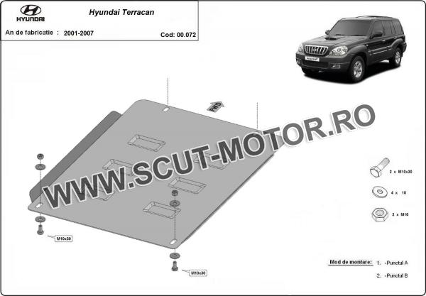 Scut cutie de viteză Hyundai Terracan 3
