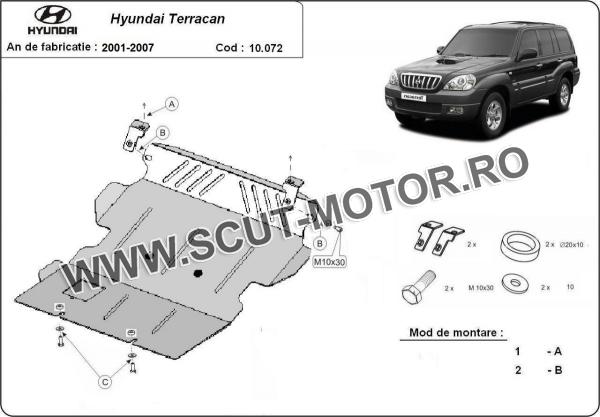 Scut motor Hyundai Terracan 3