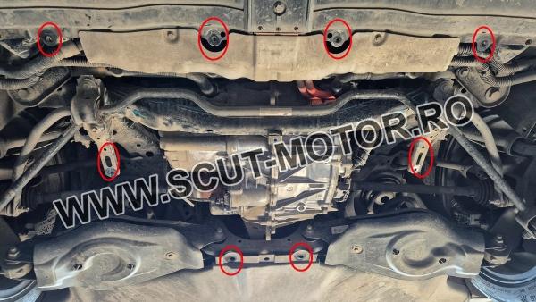 Scut motor spate Tesla Model 3 AWD 4