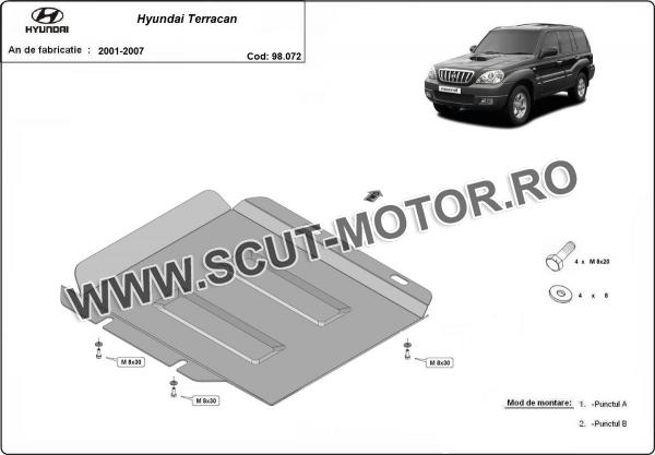 Scut reductor Hyundai Terracan 3