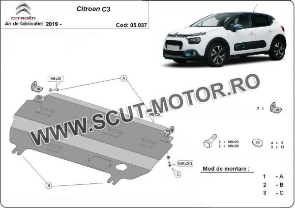 Scut motor Citroen C3 3