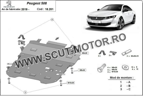 Scut motor Peugeot 508 3