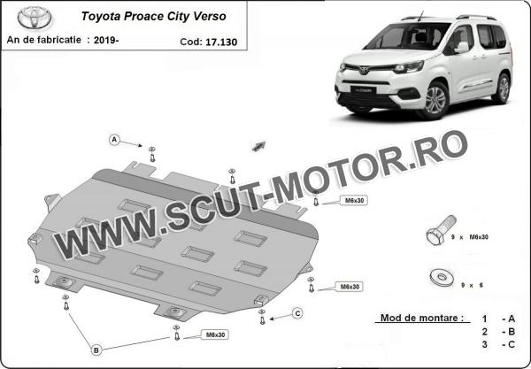 Scut Motor Toyota Proace City Verso 3