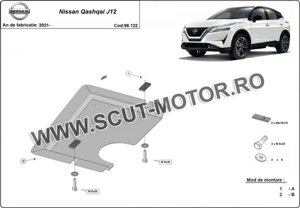 Scut diferențial spate Nissan Qashqai J12 3