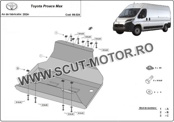 Scut rezervor Toyota Proace Max 3