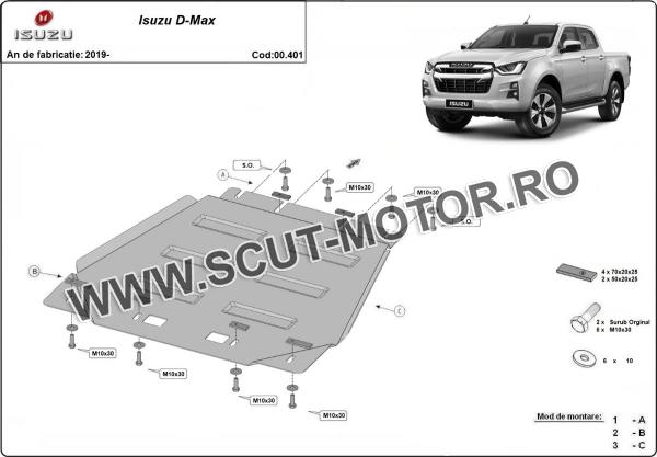 Scut cutie de viteză  Isuzu D-Max 3