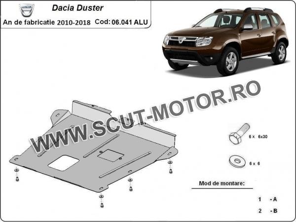 Scut motor din aluminiu Dacia Duster 3