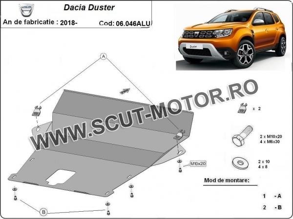 Scut motor din aluminiu Dacia Duster 3