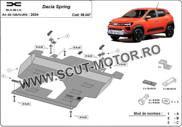 Scut motor Dacia Spring 3