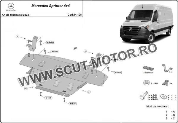 Scut motor Mercedes Sprinter 4x4 3