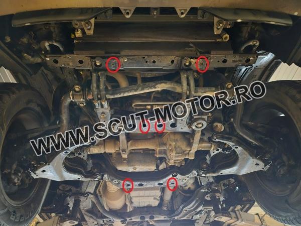 Scut motor din aluminiu Toyota Land Cruiser 150 4
