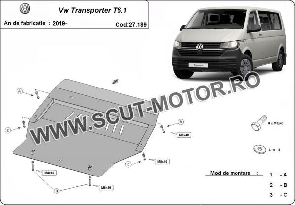 Scut motor Volkswagen Transporter T6.1 3