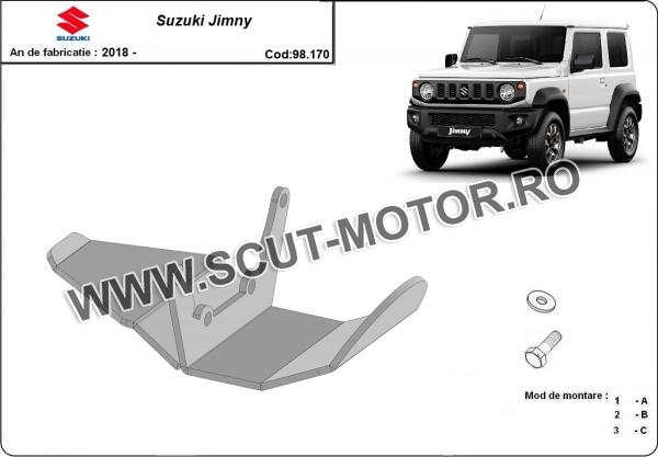 Scut diferential spate Suzuki Jimny dupa 2018 3