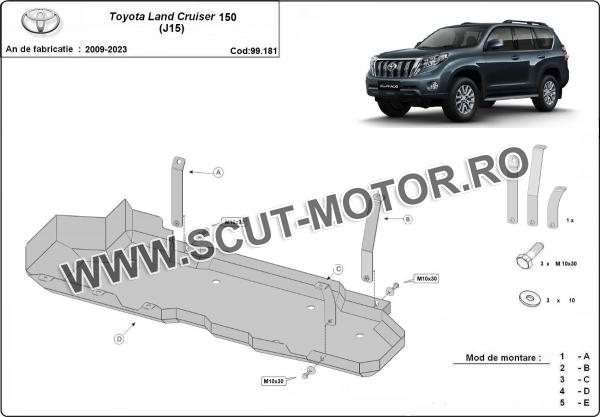 Scut rezervor Toyota Land Cruiser J150 3