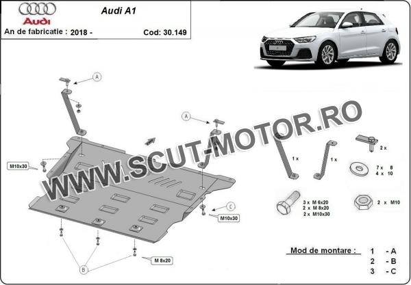Scut motor Audi A1 3