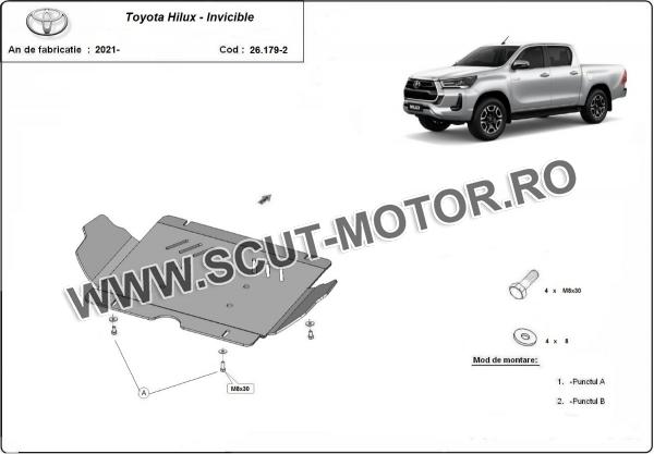 Scut motor metalic Toyota Hilux Invincible 3
