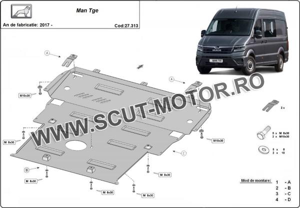 Scut motor Man TGE 3