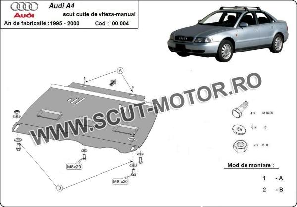 Scut cutie de viteză manuală  Audi A4 B5 3