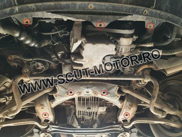Scut motor Audi A6 Allroad 2 - fără lateral 4