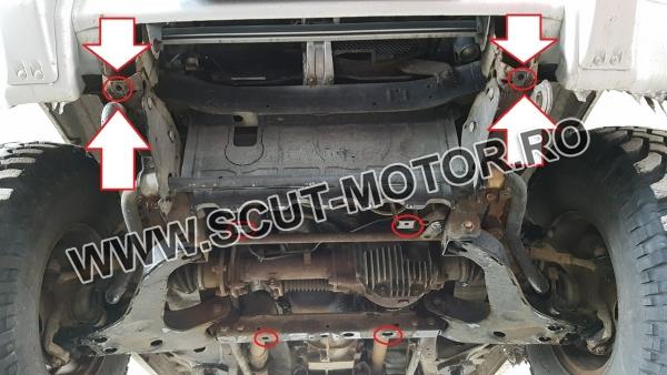 Scut motor și radiator Mitsubishi Pajero 3 (V60, V70) 9