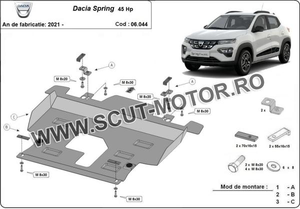 Scut motor Dacia Spring 3