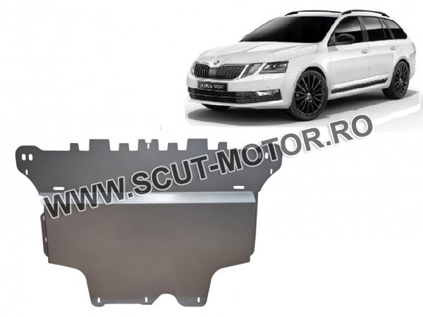 Scut motor din aluminiu Skoda Octavia 3 1