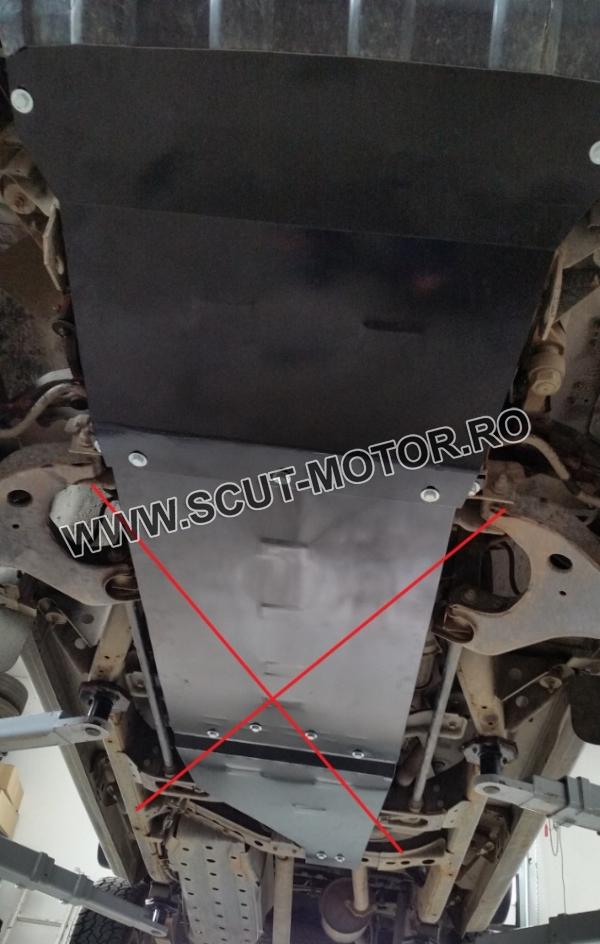 Scut motor şi radiator Nissan Navara D22 7