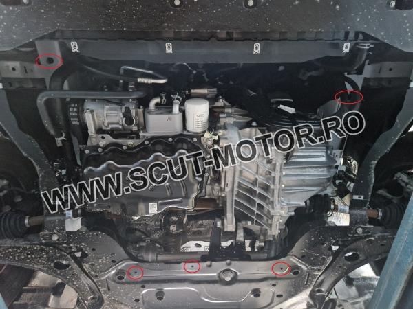 Scut motor din aluminiu Ford Transit Custom 4
