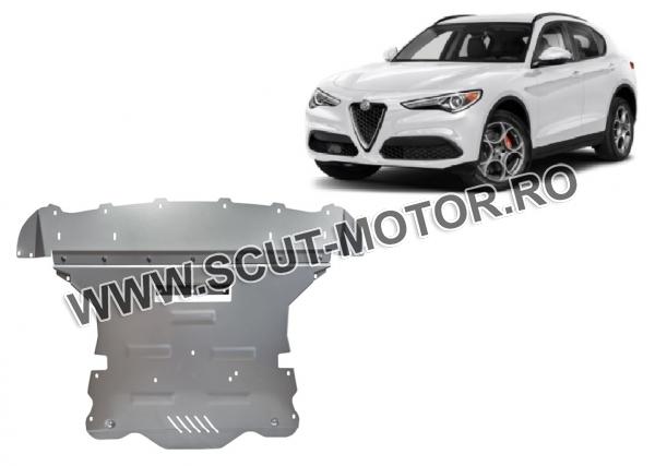 Scut motor din aluminiu Alfa Romeo Stelvio 1