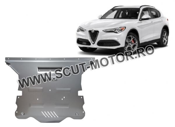 Scut motor din aluminiu Alfa Romeo Stelvio 1