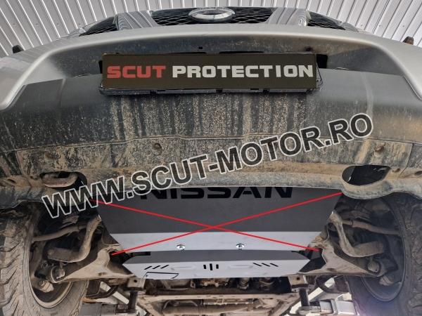 Scut motor din aluminiu Nissan Navara 10