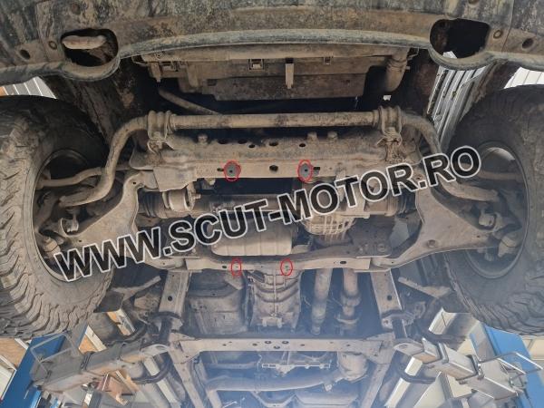 Scut motor din aluminiu Nissan Navara 4