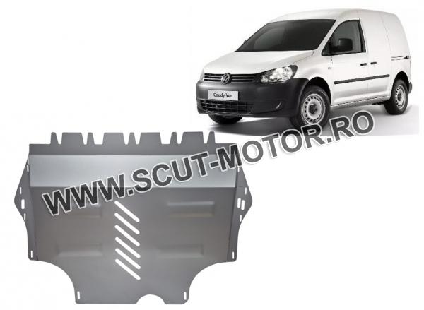 Scut motor din aluminiu VW Caddy cu WEBASTO 1