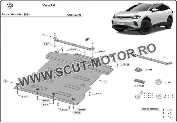 Scut motor Volkswagen ID 4 2