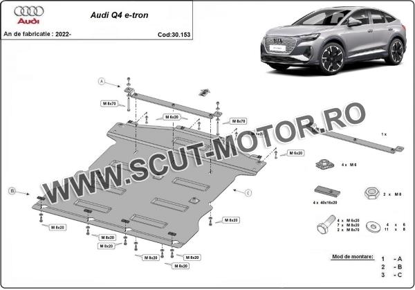 Scut motor Audi Q4 e-tron 3