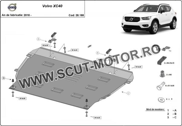 Scut Motor Volvo XC40 3